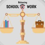Balancing work school education job between create stuff cool separation